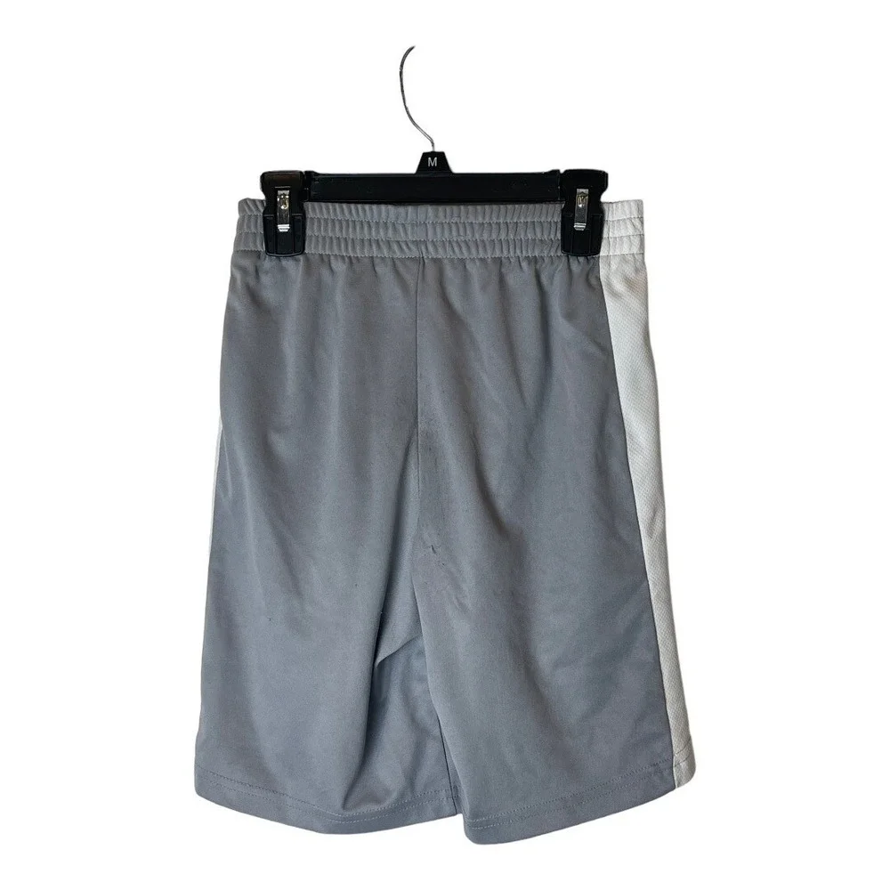 Champion Shorts Youth Medium Black Gray Lot Of 3 Elastic Waist Logo‎ Athletic